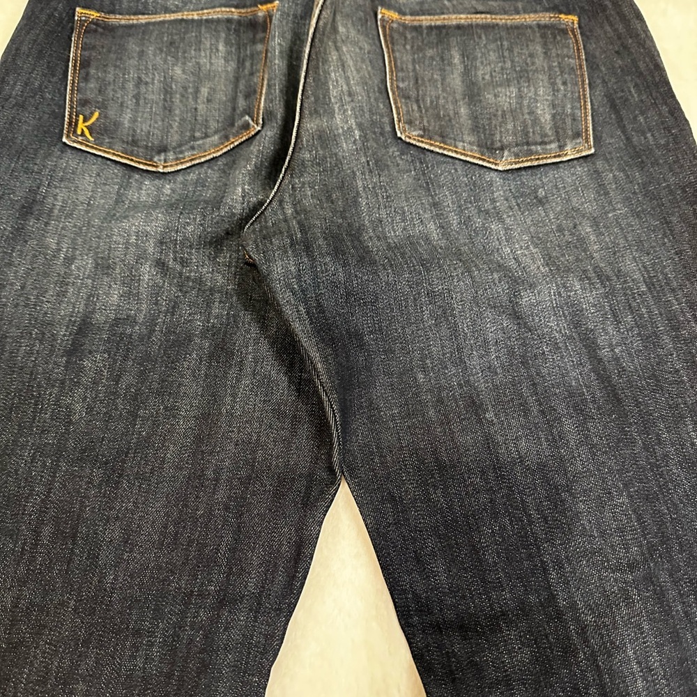 Kut from the Kloth Dark Blue Boyfriend Jeans - Picture 9 of 12